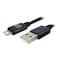 Comprehensive Cable Lightning Male to USB A Male Cable, Black LTNG-USBA-10PROBLK - alternate 1